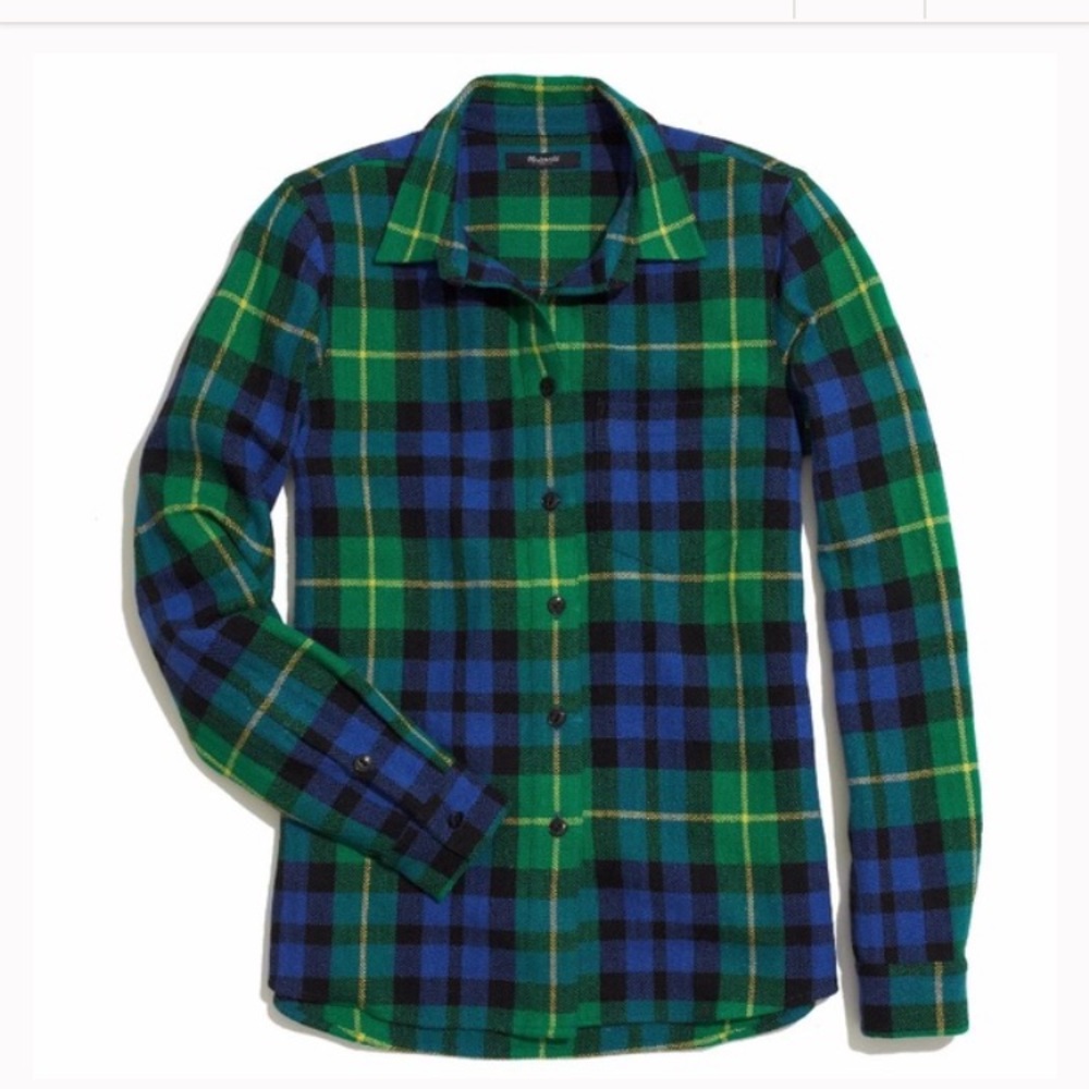 🌼 Madewell flannel button up 🌼